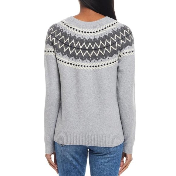 NWT Weatherproof Vintage Women's Pullover Knit Sweater Gray Size XL $60 FFF345 - Picture 2 of 2